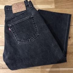 LEVI’S 501-0660 後染めブラックデニム USA W28