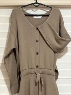AZUL BY MOUSSY リブニットワンピース Mサイズのサムネイル