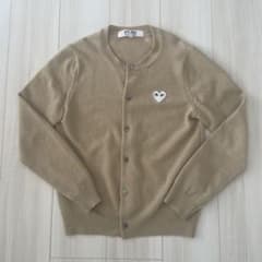 PLAY COMME des GARÇONS ベージュ カーディガン Mのサムネイル