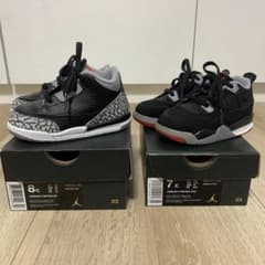 NIKE ジョーダン3BT  ジョーダン4TD  13㎝  14㎝  トドラーのサムネイル