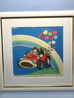 松本零士 トヨタバックミラー44号表紙原画 - メルカリ