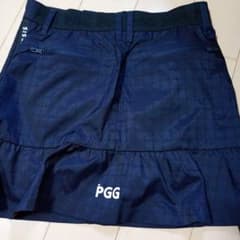 PGG チェック柄スカート ネイビー - メルカリ