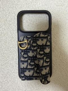 【新品未使用】iPhone 17pro用Dior ネイビーカードケース付きケース 新品未使用】iPhone 17pro用Dior ネイビーカードケース付きケース