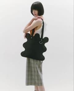 norienomoto wave tote bag blackのサムネイル