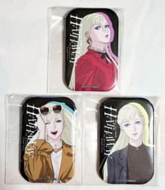 閃光のハサウェイ 公式ショップ スクエア缶バッジ ギギ・アンダルシア