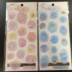 ちいかわ ハチワレ シーリングスタンプ風シール 2種セットのサムネイル