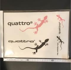 未開封☆audi quattroステッカー 交渉中です！！のサムネイル