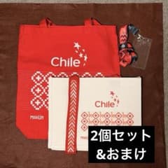 大阪関西万博2025 チリパビリオン トートバッグ 2種セット➕おまけ付きのサムネイル
