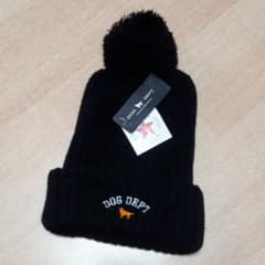 DOG DEPT  ニット帽　新品のサムネイル