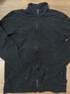 【美品：Theory】高機能ジャージー ジップアップジャケット「S/M：ブラック theory 黒 ジップアップジャケット S - メルカリ