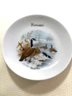 Toronto カナダグース 飾り皿 アンティーク雑貨のサムネイル