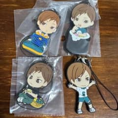 ハイキュー‼︎ 二口堅治 ラバーストラップ 4個セット - メルカリ