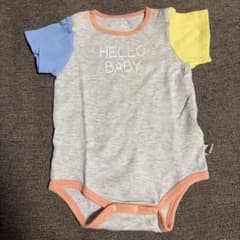 アプレレクール　ベビー ロンパース 半袖 HELLO BABYのサムネイル