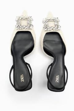 ZARA  ツイード　シューズのサムネイル