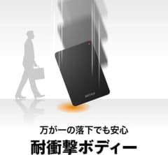 3TB ☆BUFFALO耐衝撃 おでかけロック HD-PNF3.0U3-GBD - メルカリ