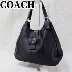 Coach Soho Leather Hobo Bag Black Y2K - メルカリ