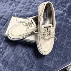 Sperry Top-Sider ホワイト デッキシューズ