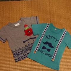 半袖Tシャツ 2点セット 90cmのサムネイル