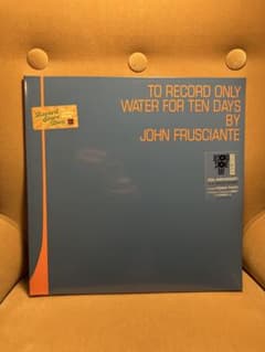 新品2LP RSD JOHN FRUSCIANTE RECORD WATER - メルカリ