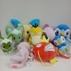 ① ポケモン/ポケットモンスター ぬいぐるみ 9点 まとめ売り ばら売り不可