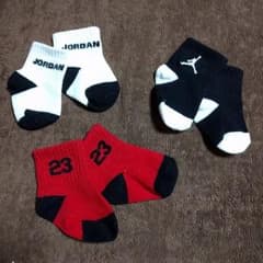 【MSKさん専用】NIKE/BABY JORDAN ベビーソックス3点SET♡のサムネイル