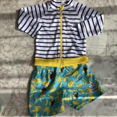 美品 水着 ラッシュガード セット売り 90のサムネイル