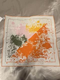 HERMÈS スプラッシュアート スカーフ　ハンカチ HERMÈS スプラッシュアート スカーフ ハンカチ - メルカリ