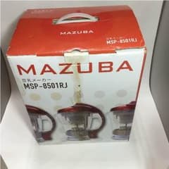 未使用 MAZUBA 豆乳メーカー MSP-850RJ 箱難あり。のサムネイル