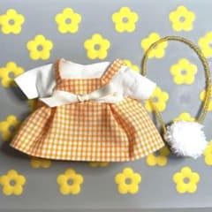 ぬい服　ワンピース　16cmのサムネイル