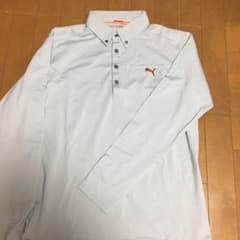 値下げ【美品】ゴルフ用プーマ長袖ポロシャツＬのサムネイル