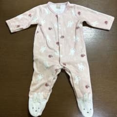 petit main ミッフィー足付きロンパースのサムネイル