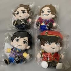 嵐 ぬいぐるみ 大野智 二宮和也 相葉雅紀 櫻井翔 4体セット - メルカリ