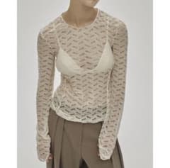 TODAYFUL ★ Jacquard Long T-shirts TODAYFUL Jacquard Long T-shirts