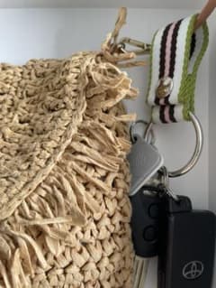 ストラップ式キーホルダー　日本製のサムネイル