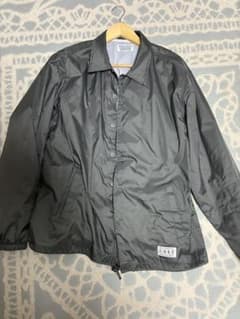 ワコマリアGUILTY PARTIES ナイロンコーチジャケットグレー