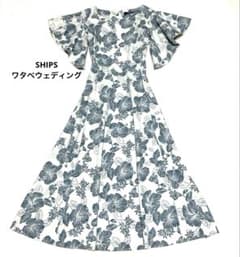 M ワンピース ワタベウェディング SHIPSオリジナル ノースリーブドレス M ワンピース ワタベウェディング SHIPSオリジナル ノースリーブドレス