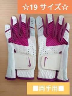 【NIKE】レディースゴルフグローブ☆19サイズ☆両手のサムネイル