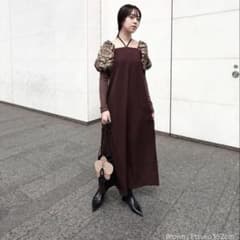 sahara ワンピース Jacquard Bud Sleeve Dress - メルカリ