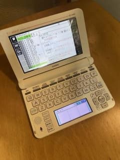 電子辞書　カシオCASIO　EX-word XD-U3800 中学生モデルのサムネイル