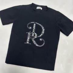 Darich ダーリッチ DR ビジューロゴ 半袖ニットトップスのサムネイル
