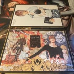 デスノート展限定　入場特典色紙のサムネイル