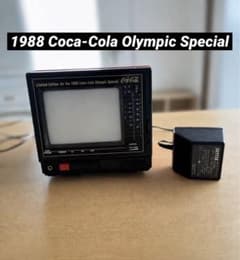 1988 Coca-Cola Olympic Special ポータブルテレビ - メルカリ