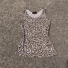 一点物 Y2K 00s vintage leopard tank top - メルカリ