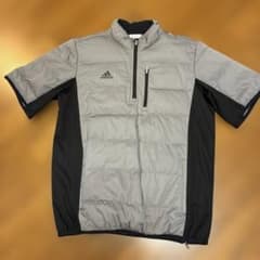 adidas Men's Golf Wear Short-Sleeve Pullover, Gray