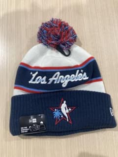 NBAオールスター2026 Los Angeles ポンポン付きニット帽 LAC - メルカリ