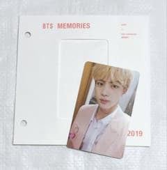 BTS ジン memories 2019 Blu-ray 特典トレカ 台紙付 - メルカリ