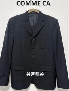 COMME CA School Label ブレザー メンズ　黒に近いグレーのサムネイル