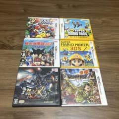 ニンテンドー3DS ソフト 6本セット まとめ売りのサムネイル