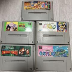スーパーファミコン ゲームソフト 5本セットのサムネイル