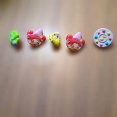 おジャ魔女どれみ キャラクターボタン 5個セットのサムネイル